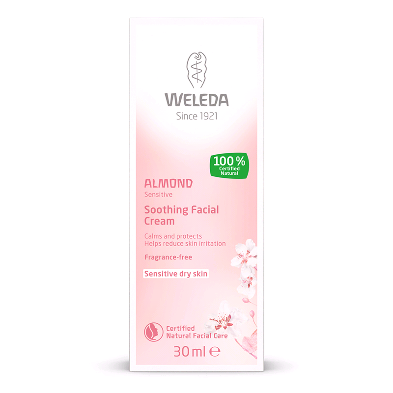 Almond Soothing Facial Cream Ml Weleda Uk