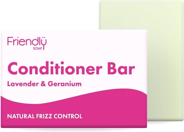 Friendly Soap - Conditioner Bar - Lavender & Geranium (90g)