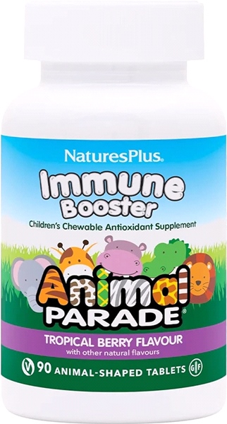 Natures Plus - Animal Parade® Kids Immune Booster (90 Animal-Shaped Tablets)