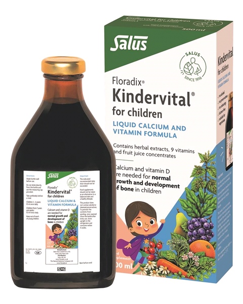 Floradix - Floradix KINDERVITAL for Children (500ml) - Liquid Calcium and Vitamin Formula