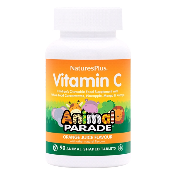 Natures Plus - Animal Parade® Vitamin C Children's Chewable (90 Chewables)