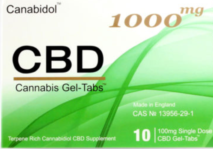 Canabidol Cbd Cannabis Gel Tabs 1000mg 10 Gel Tabs Canabidol