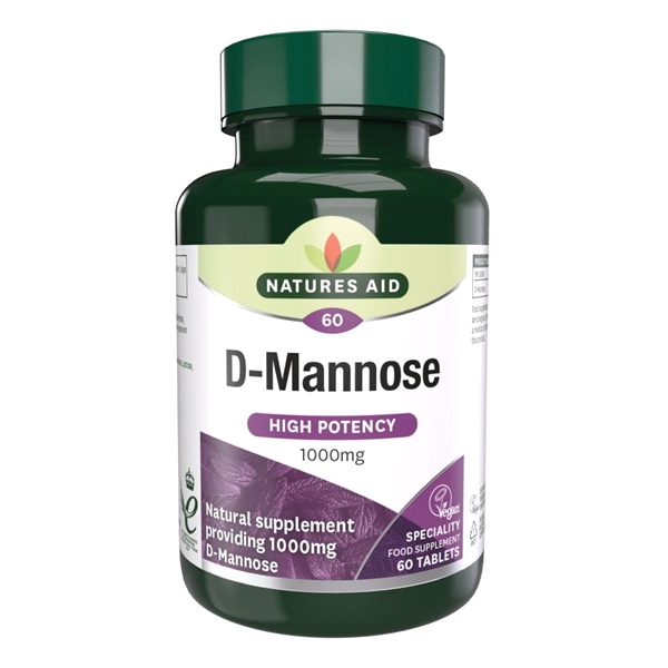 Natures Aid - D-Mannose (60 Tablets)