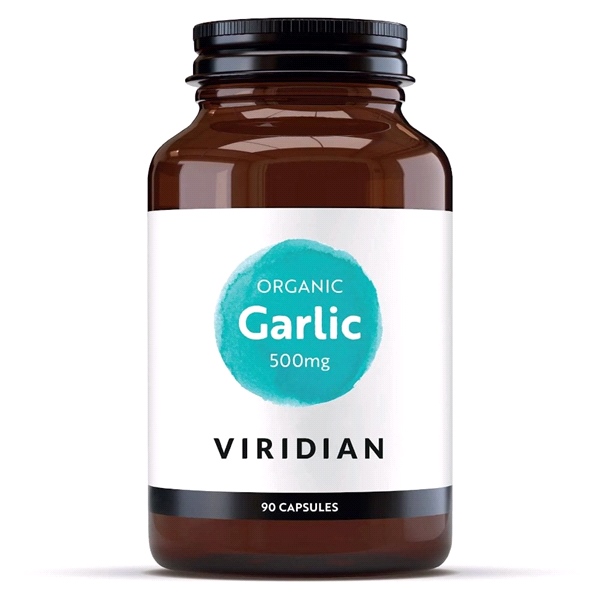 Viridian Nutrition - Organic Garlic 500mg (90 Veg Caps)