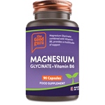 Magnesium Glycinate + Vitamin B6 (90 Capsules)