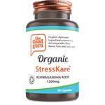 Organic StressKare - Helps the Body Cope With Stress and Anxiety (90 Vegan Capsules)