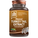 Turkey Tail Mushroom Extract 1800mg (90 Capsules)